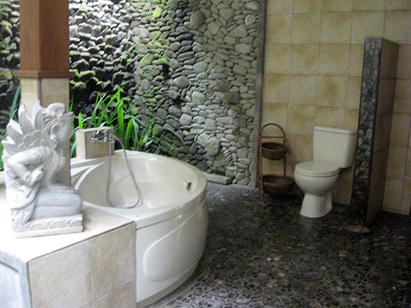 ネファタリのVilla Cempaka バス