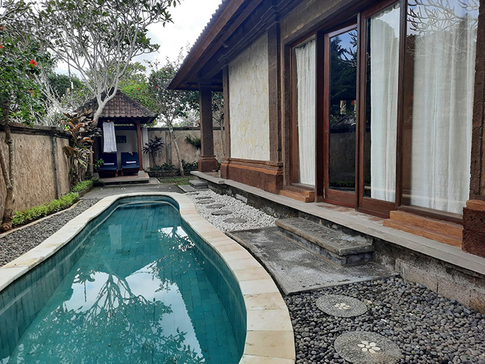 ネファタリのVilla Pucuk プール
